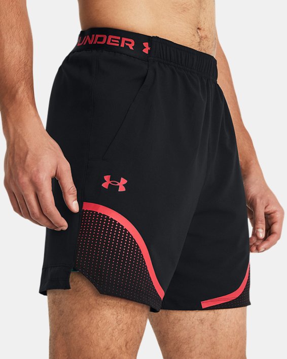 UA Vanish Shorts aus Webstoff mit Grafik (15 cm) für Herren, Black, pdpMainDesktop image number 3